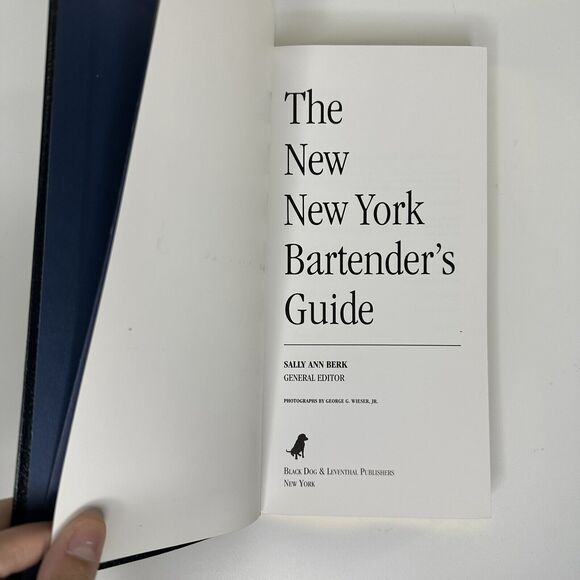 The New York Bartenders Guide Book By Sally Ann Berk Drinks Entertaining Gold PB - Picture 5 of 11